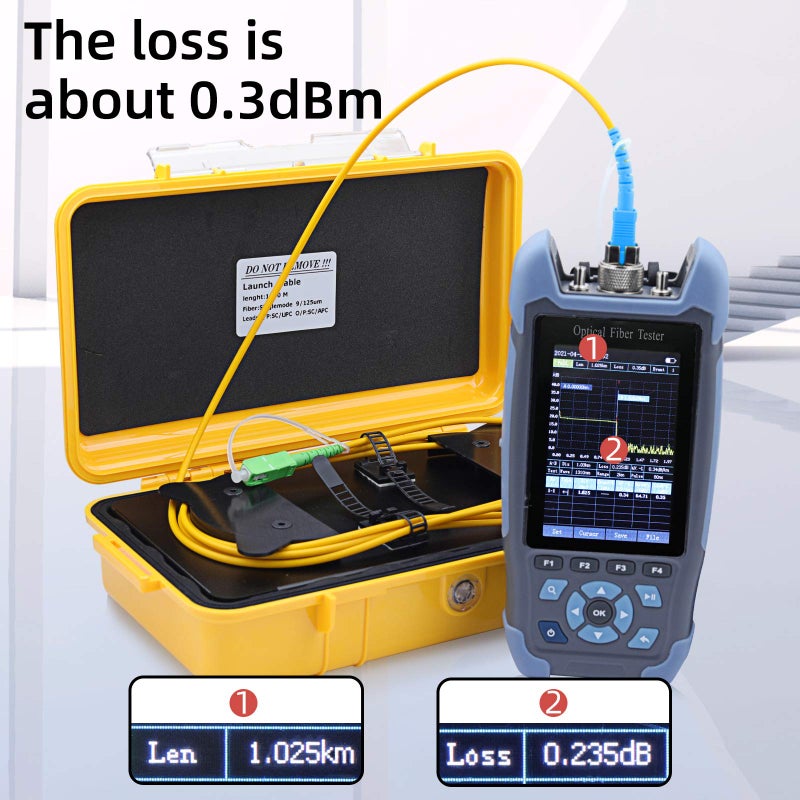KELUSHI Fiber Optic Test Tool SC/UPC-SC/APC SMï¼ˆ9/125ï¼‰ OTDR Launch Cable Box Extension Cord OTDR Dead Zone Eliminator - Image 3